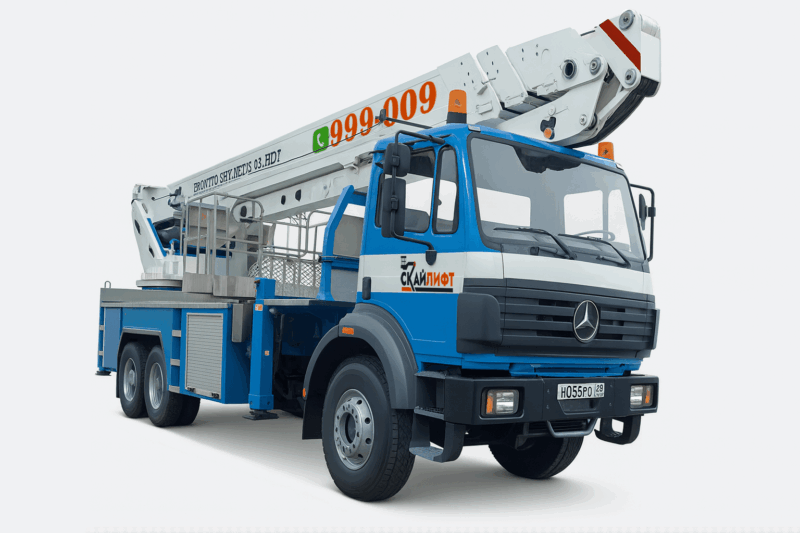 Аренда автовышки 32м Bronto Skylift 32 Mercedes