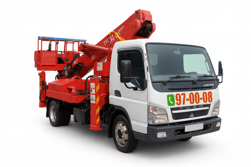 Аренда автовышки 27м HanSin HS 2750 Fuso Canter